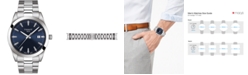 Tissot Men's Swiss T-Classic Gentleman Stainless Steel Bracelet Watch 40mm
